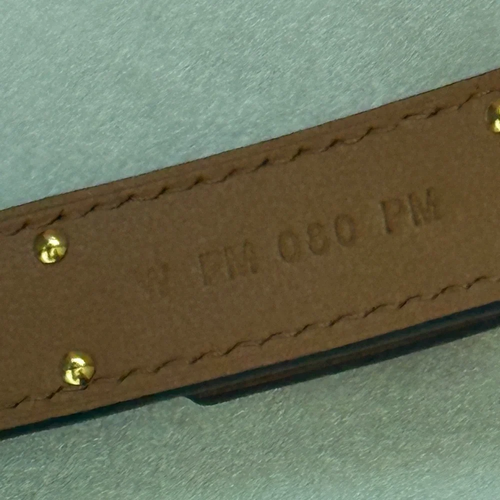 Hermes Kelly Black Leather Belt with Gold Turn-Lock